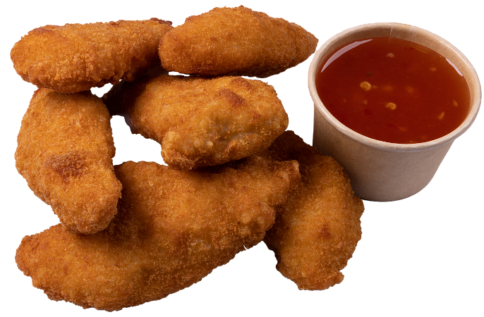 Chicken tenders (6 stuks)