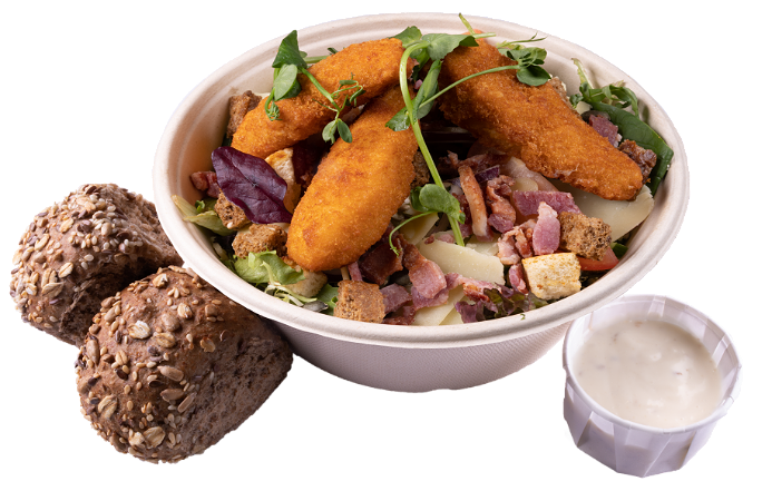 Kip-Sesam salade