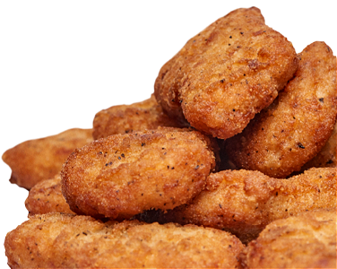 Kipnuggets 6 stuks per portie