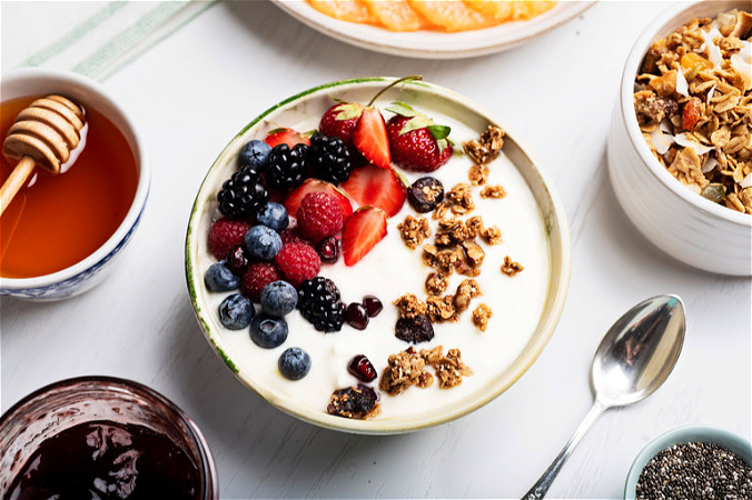 Create your own yoghurt tea